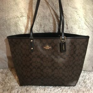Coach reversible bag